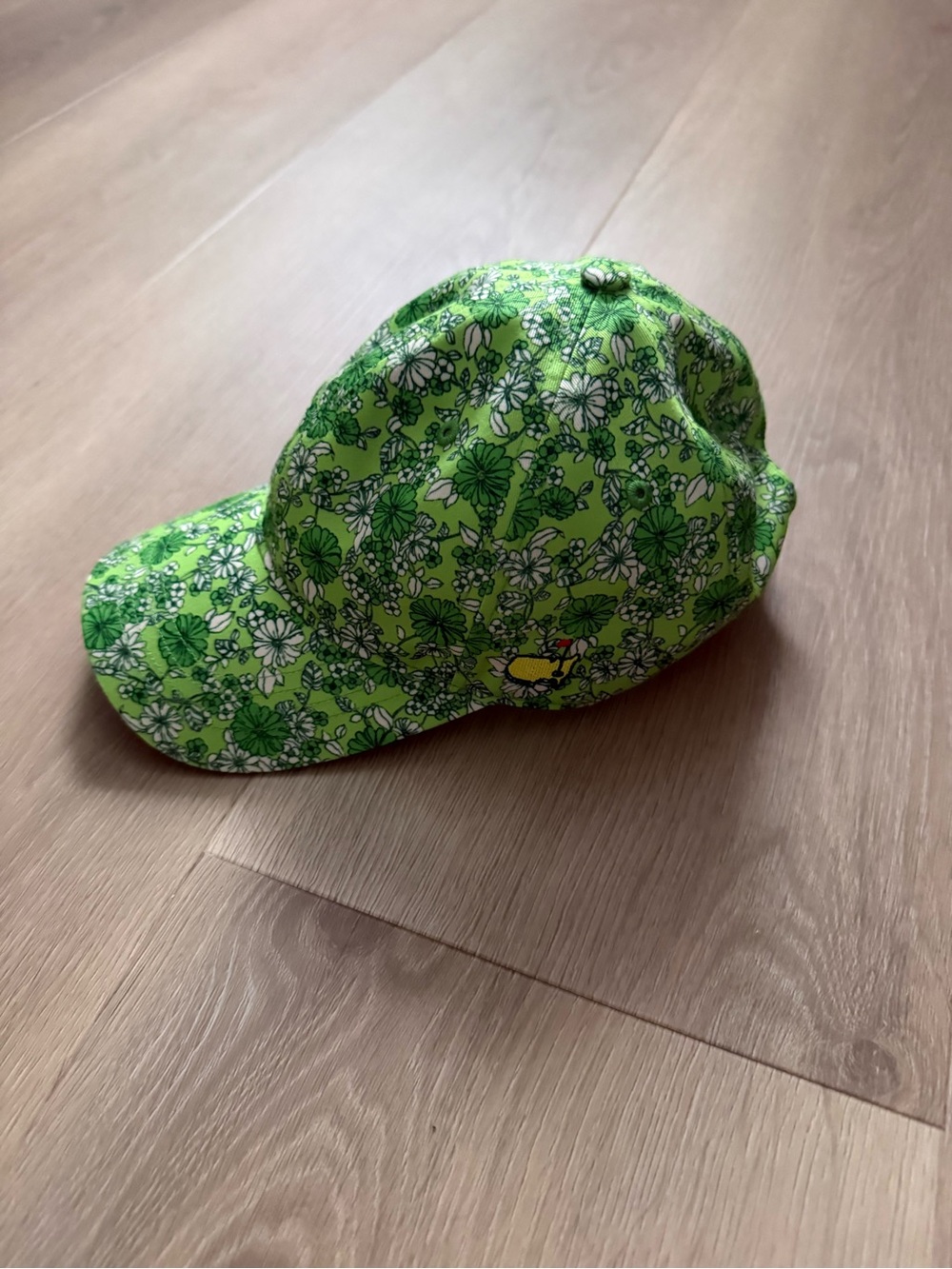 Tory Burch Masters Green Floral Hat